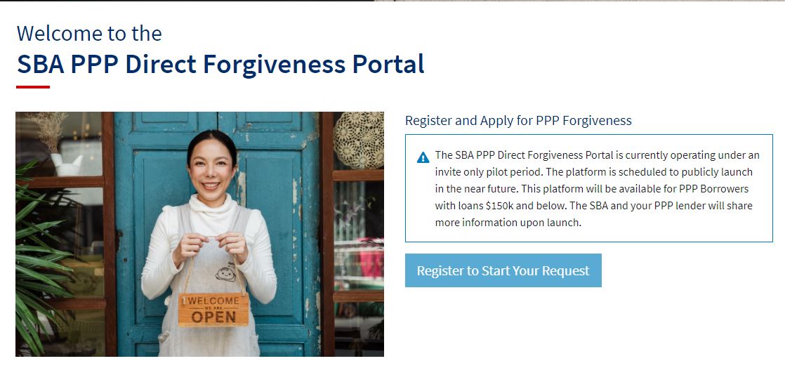 SBA Announces New PPP Loan Forgiveness Portal